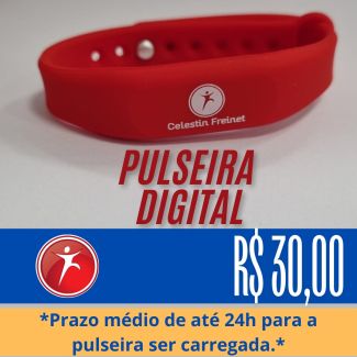 Recarga de Pulseira Cantina 30R$