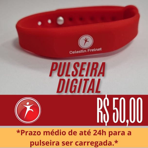 Recarga de Pulseira Cantina 50R$